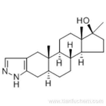 2'H-Androst-2-eno[3,2-c]pyrazol-17-ol,17-methyl-,( 57193055,5a,17b)- CAS 10418-03-8